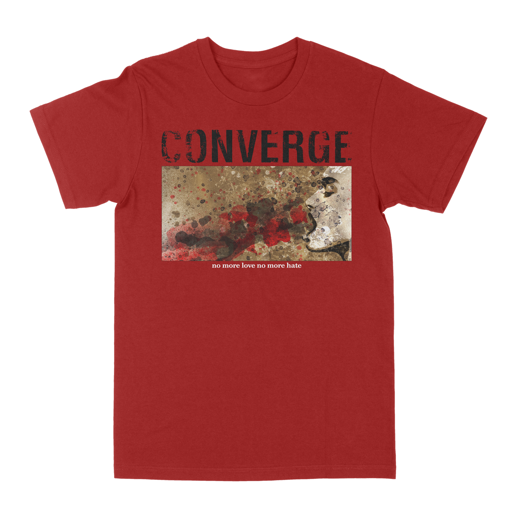 Converge "No More Love No More Hate" Red T-Shirt