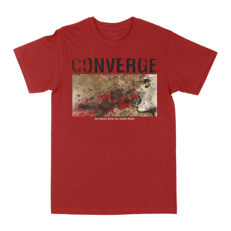 Converge "No More Love No More Hate" Red T-Shirt