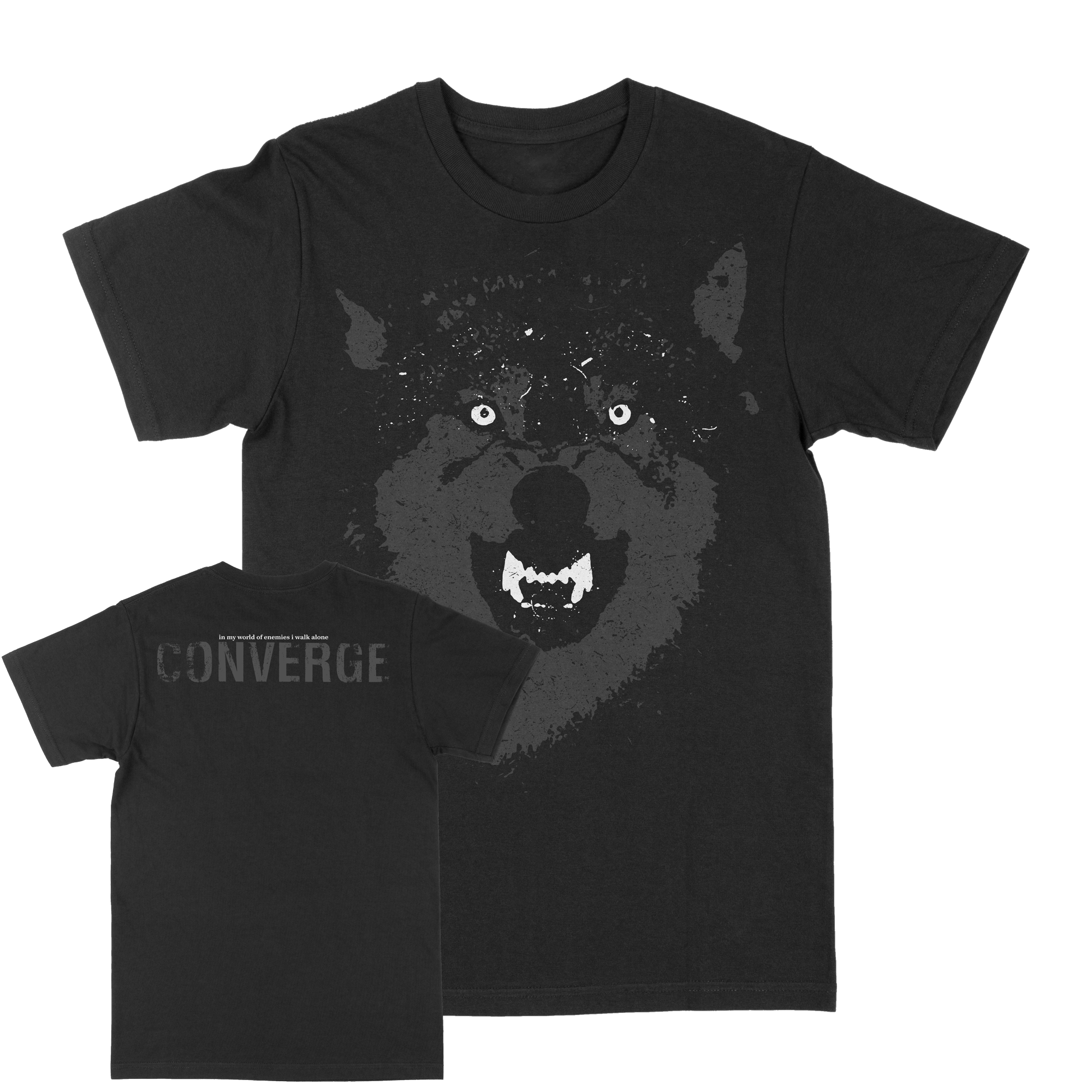 Converge "I Walk Alone" Black T-Shirt