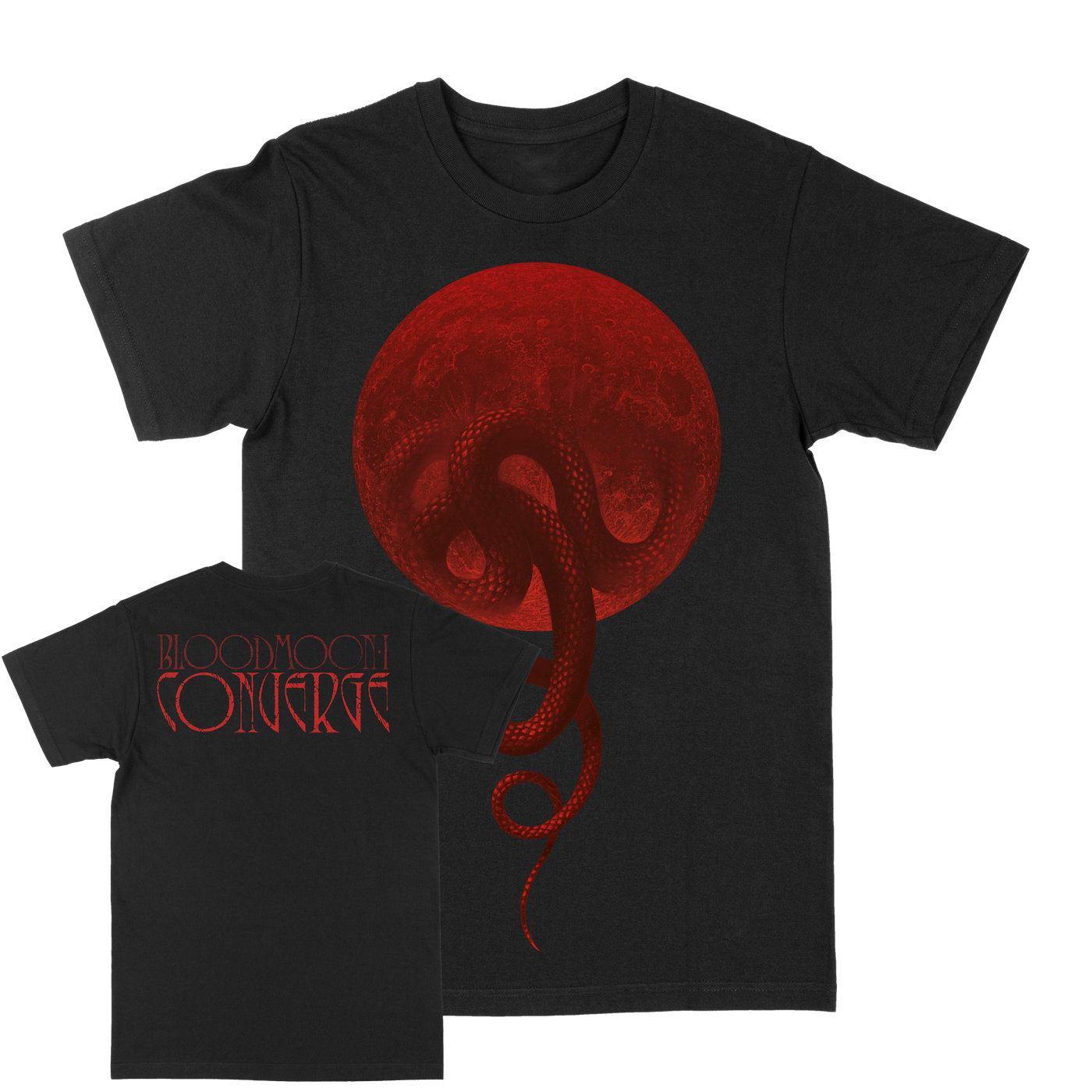 Converge Bloodmoon "Coil" Black T-Shirt