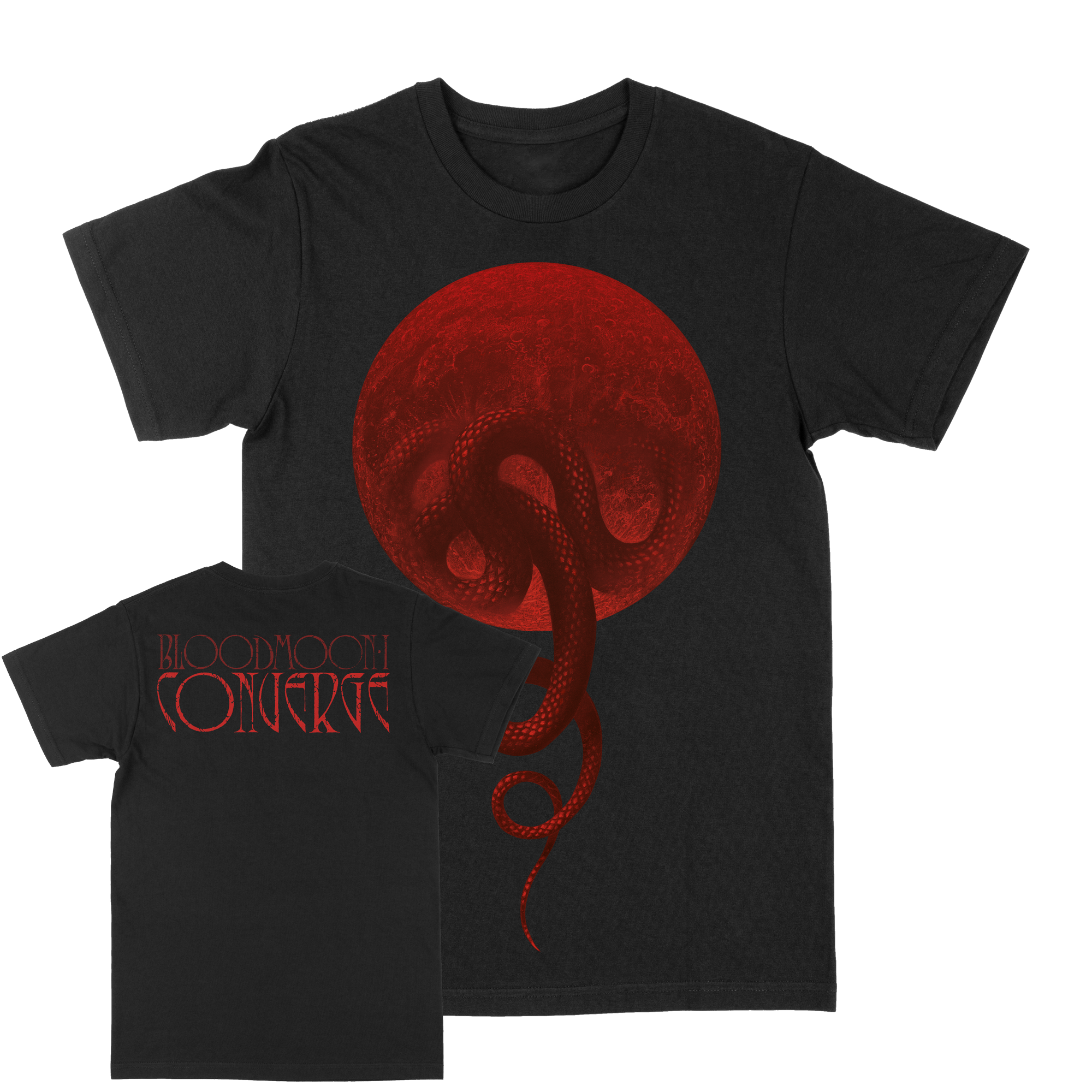Converge Bloodmoon "Coil" Black T-Shirt