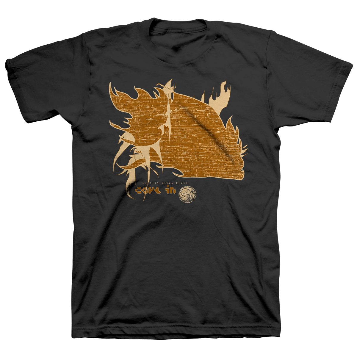 Cave In "Perfect Pitch Black" Black T-Shirt