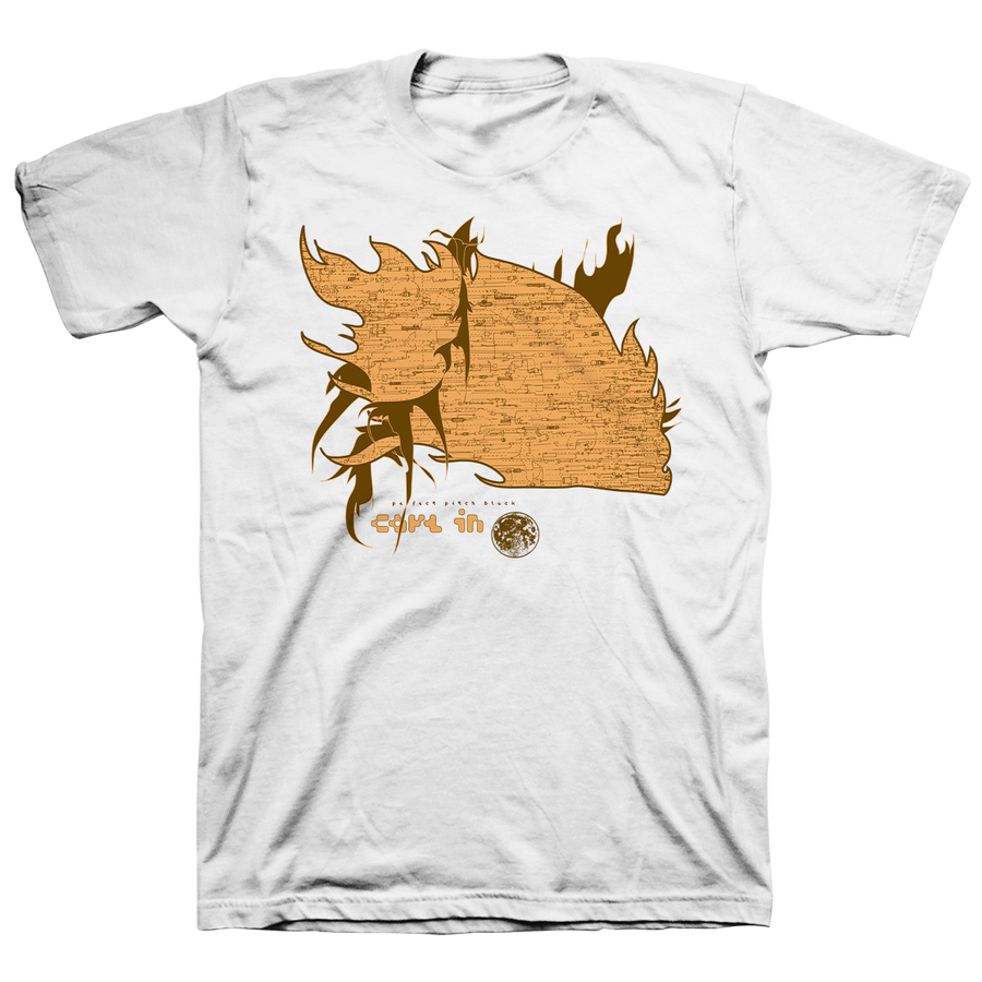 Cave In "Perfect Pitch Black" White T-Shirt