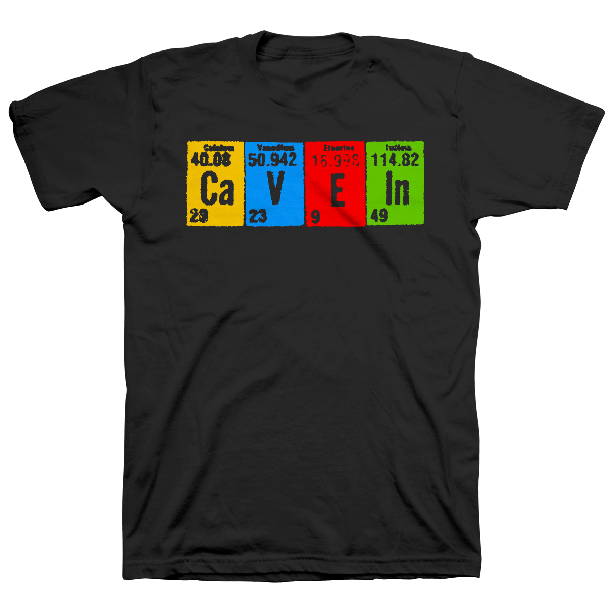 Cave In "Elements: Simon" Black T-Shirt