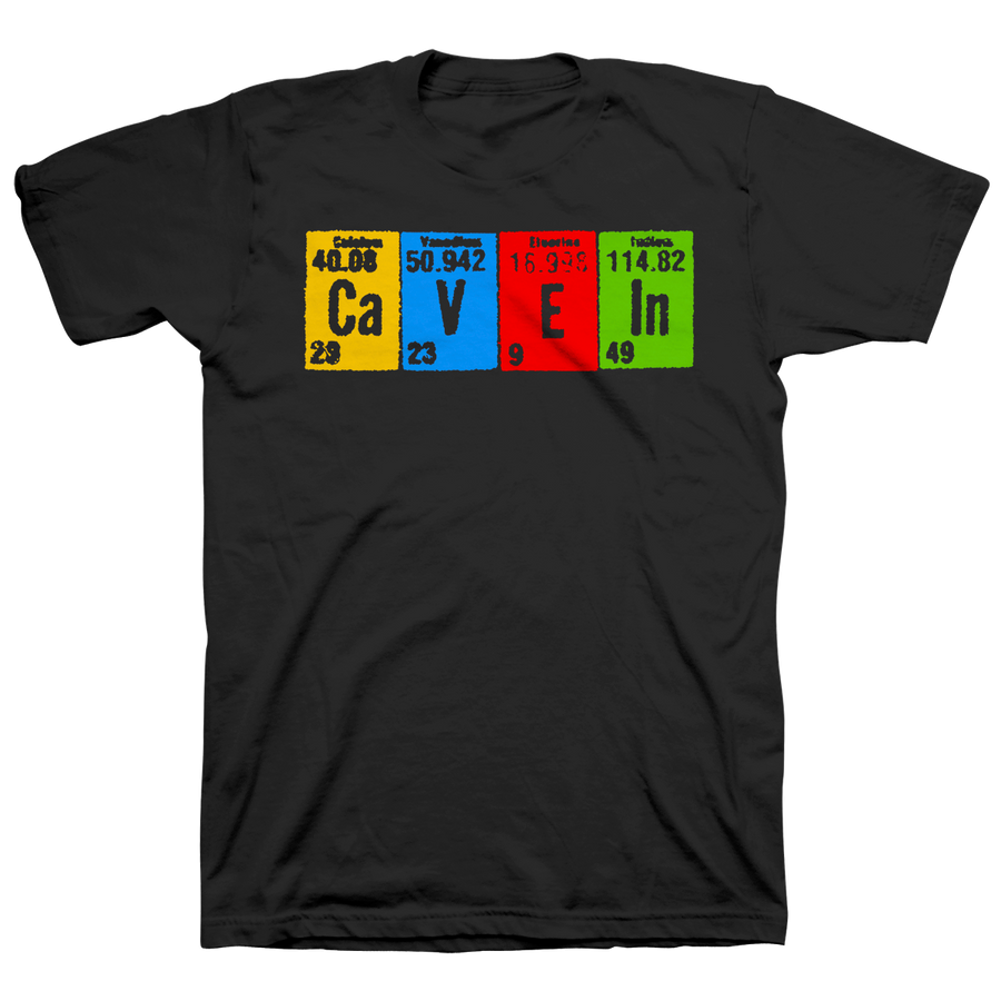 Cave In "Elements: Simon" Black T-Shirt