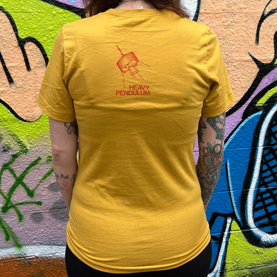 Cave In "Heavy Pendulum" Mustard T-Shirt