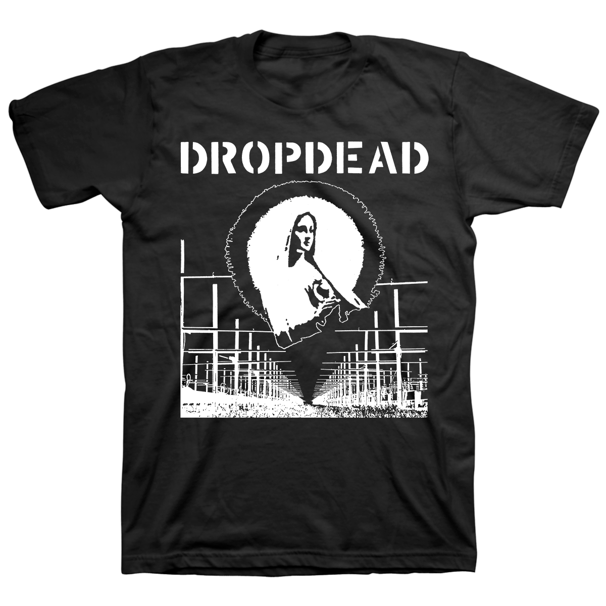 Dropdead "Mary: White" Black T-Shirt