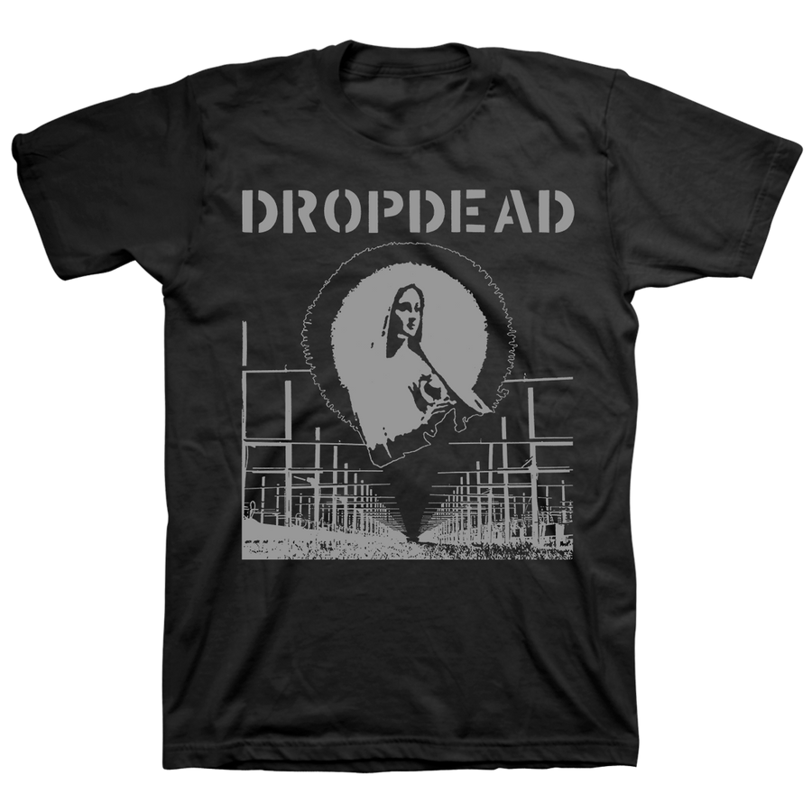 Dropdead "Mary: Grey" Black T-Shirt