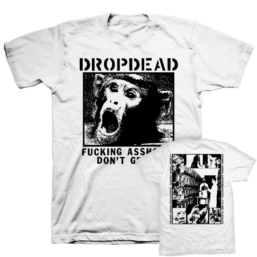 Dropdead "Assholes Don't Get It" White T-Shirt