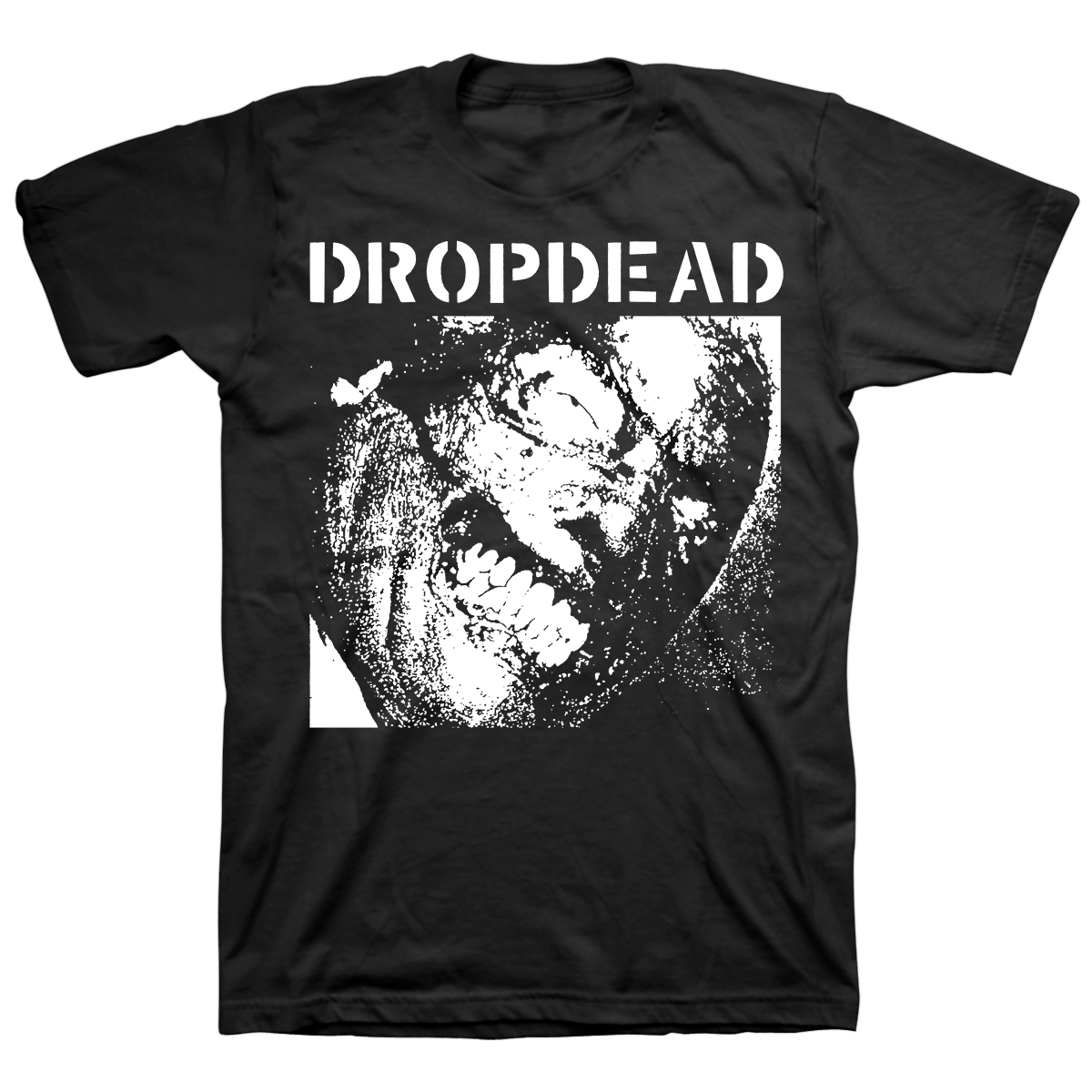 Dropdead "Burnt Face: Front" Black T-Shirt
