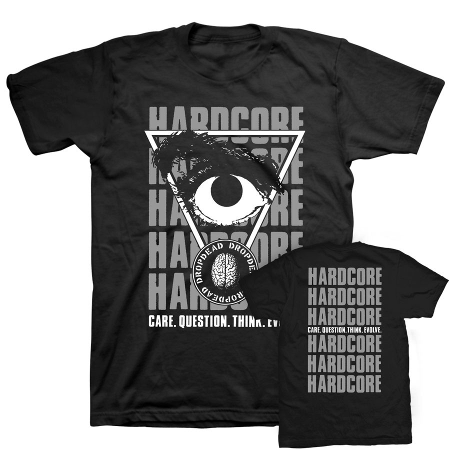 Dropdead "Question: Front & Back" Black T-Shirt