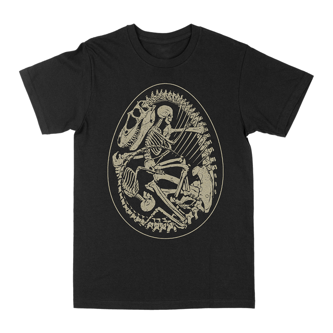 Dan McCarthy "Dino Egg" Black T-Shirt