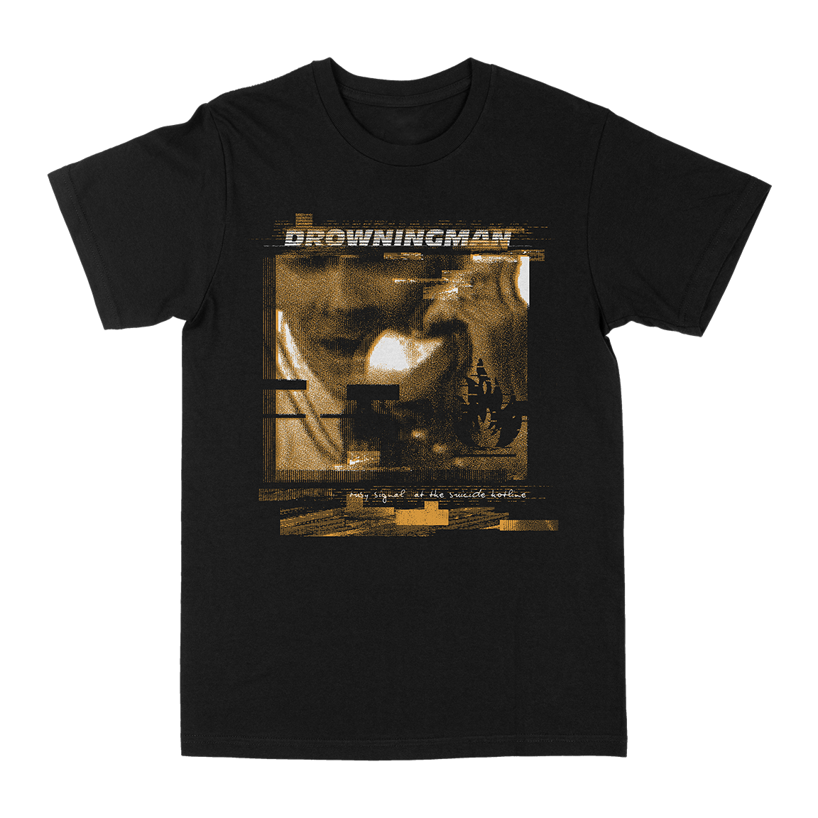 Drowningman “Glitch” Black T-Shirt