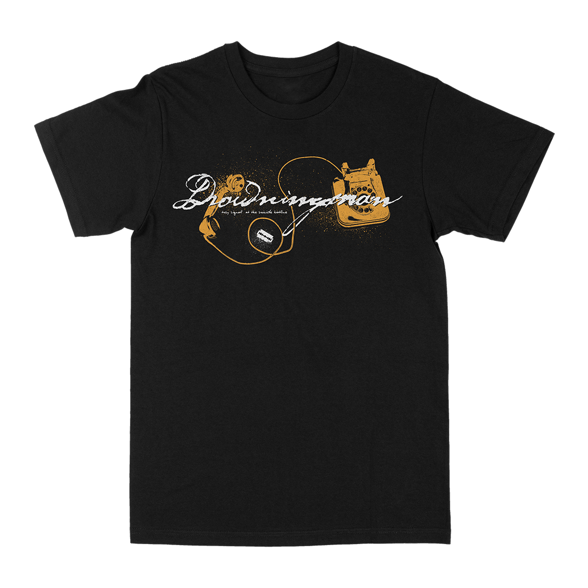 Drowningman “Busy Signal” Black T-Shirt