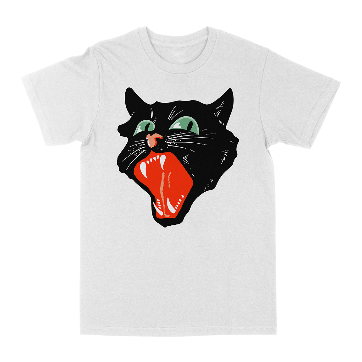Deathwish "Black Cat" White T-Shirt