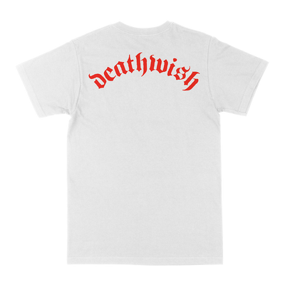 Deathwish "Black Cat" White T-Shirt