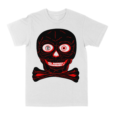 Deathwish "Charred Skull" White T-Shirt