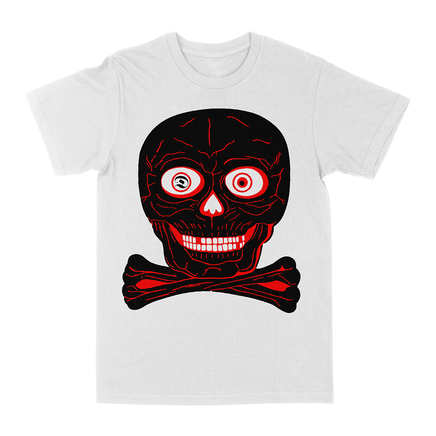 Deathwish "Charred Skull" White T-Shirt