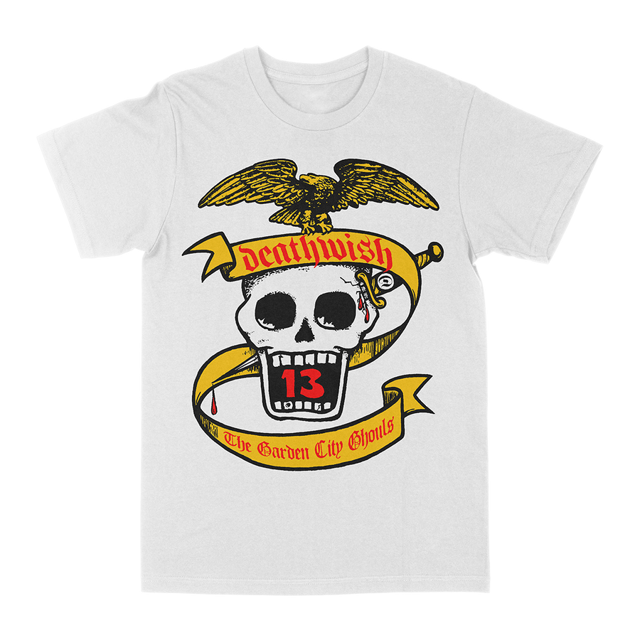 Deathwish "The Garden City Ghouls" White T-Shirt