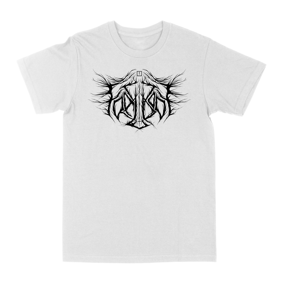 Frail Body "Metal Logo" White T-Shirt