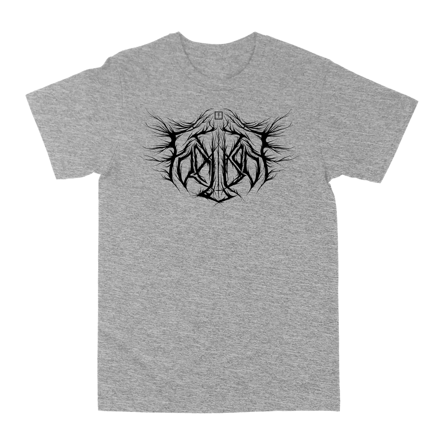 Frail Body "Metal Logo" Heather Grey T-Shirt