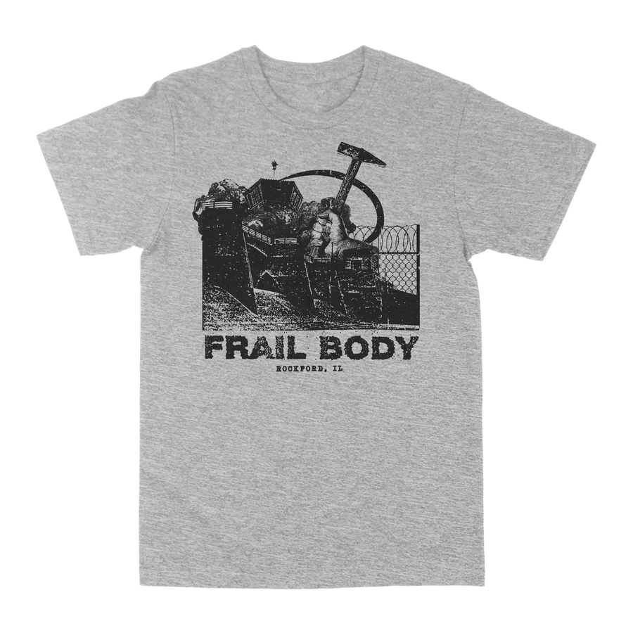 Frail Body "Rockford" Heather Grey T-Shirt