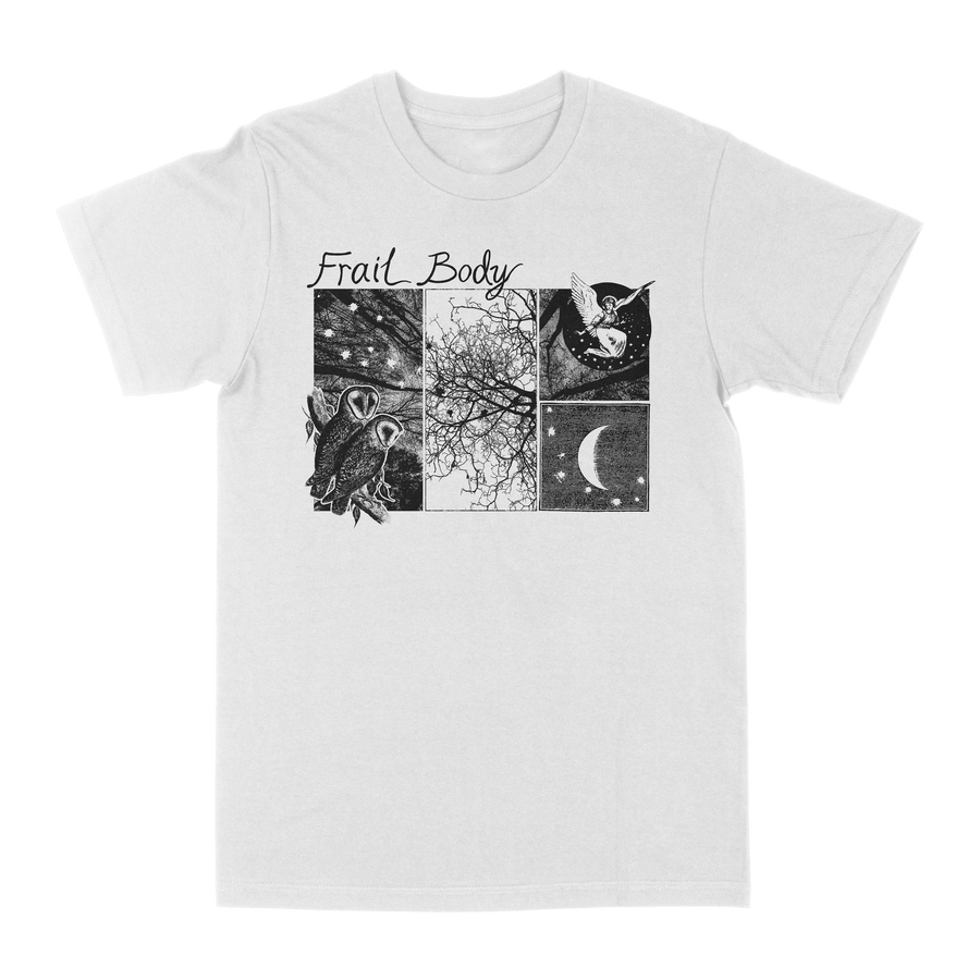 Frail Body "Your Death Makes Me Wish Heaven Was Real" White T-Shirt