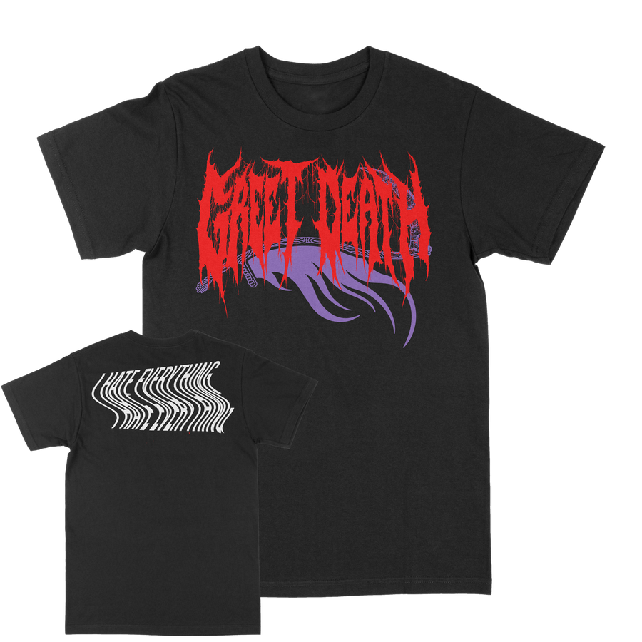 Greet Death "I Hate Everything" Black T-Shirt