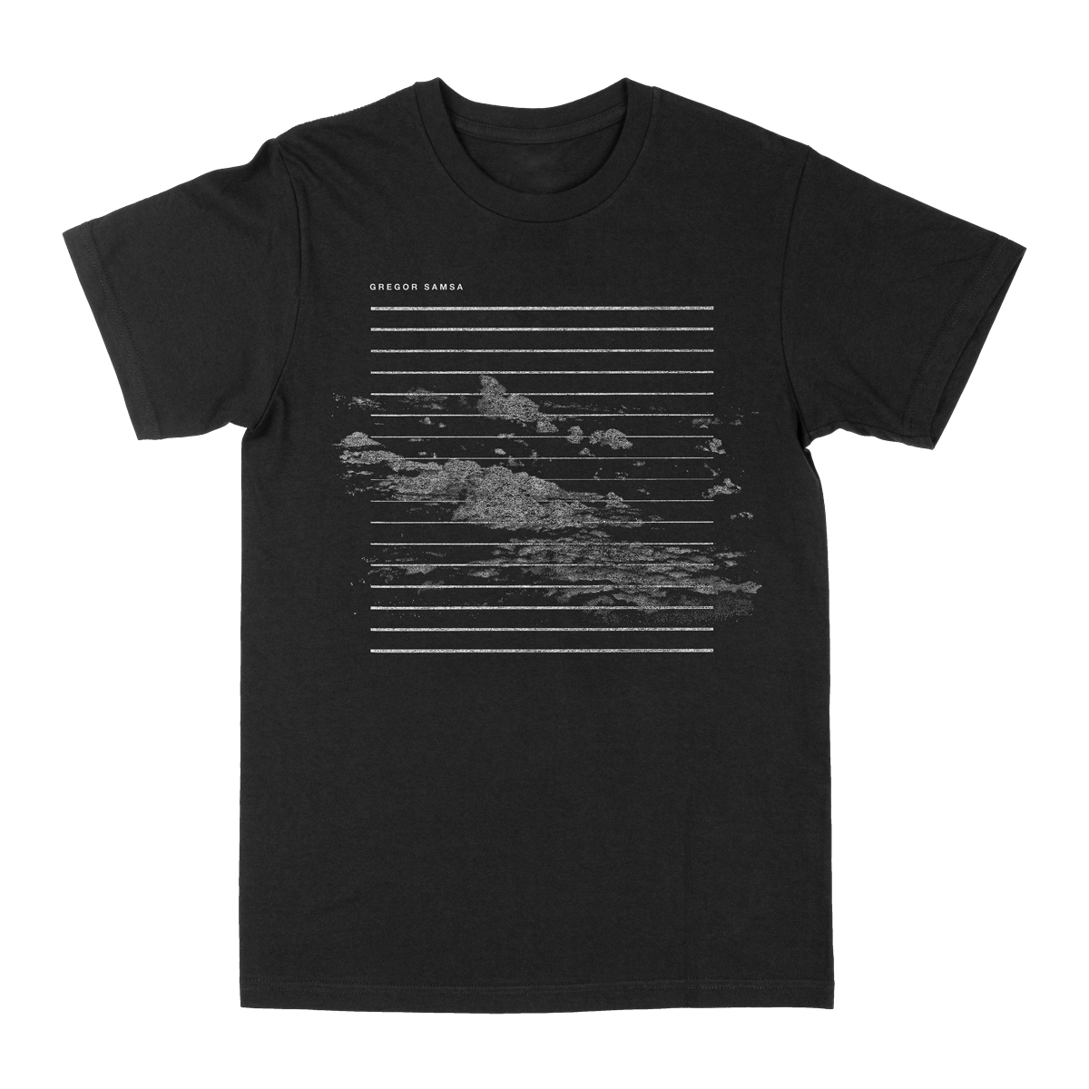 Gregor Samsa "Over Air" Black T-Shirt