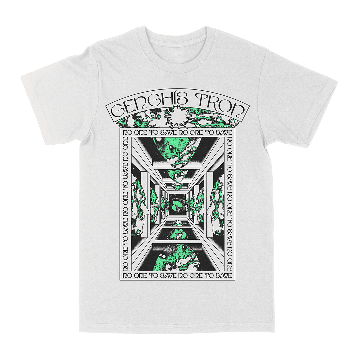 Genghis Tron "Great Mother" Vintage White T-Shirt