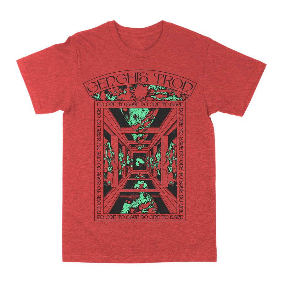 Genghis Tron "Great Mother" Heather Red T-Shirt