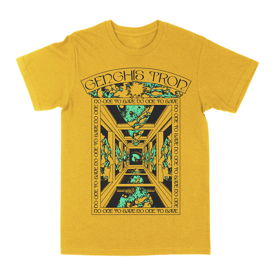 Genghis Tron "Great Mother" Heather Mellow Yellow T-Shirt