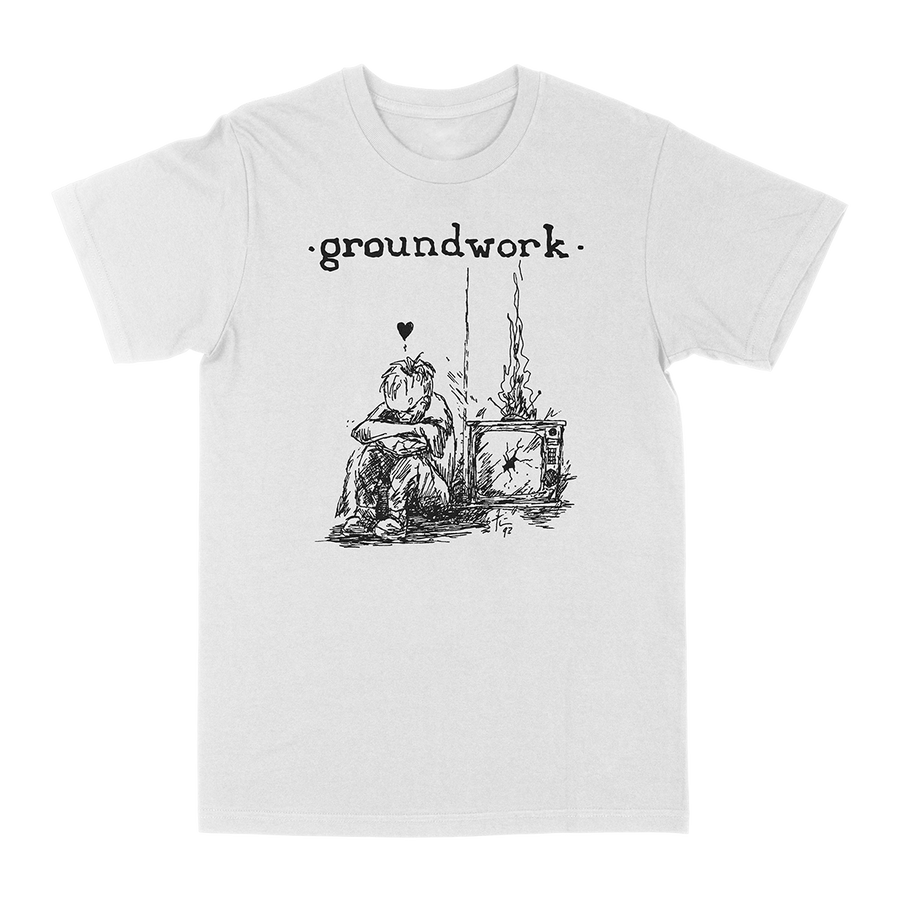 Groundwork "TV Boy" White T-Shirt