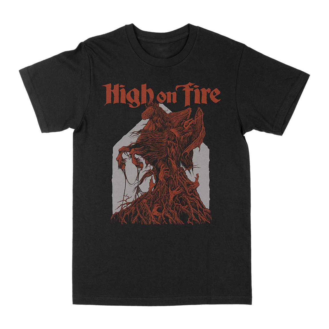 High On Fire “Dark Horse: Tour Edition” Black T-Shirt