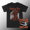 High On Fire “Dark Horse: Tour Edition” Black T-Shirt