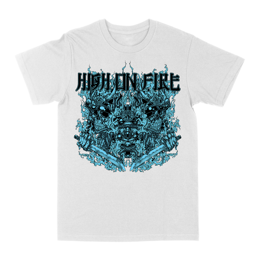 High On Fire βBastard Samuraiβ White T-Shirt