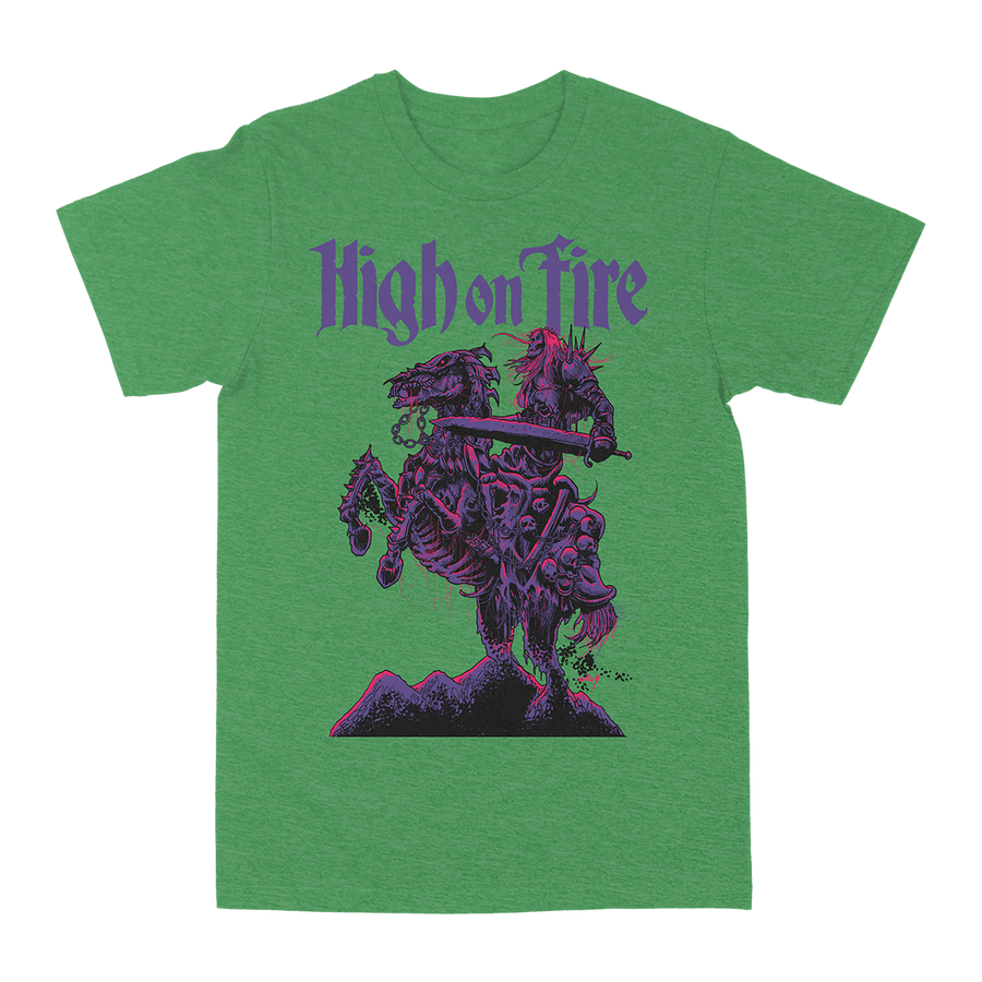 High On Fire “Lifetaker” Green T-Shirt