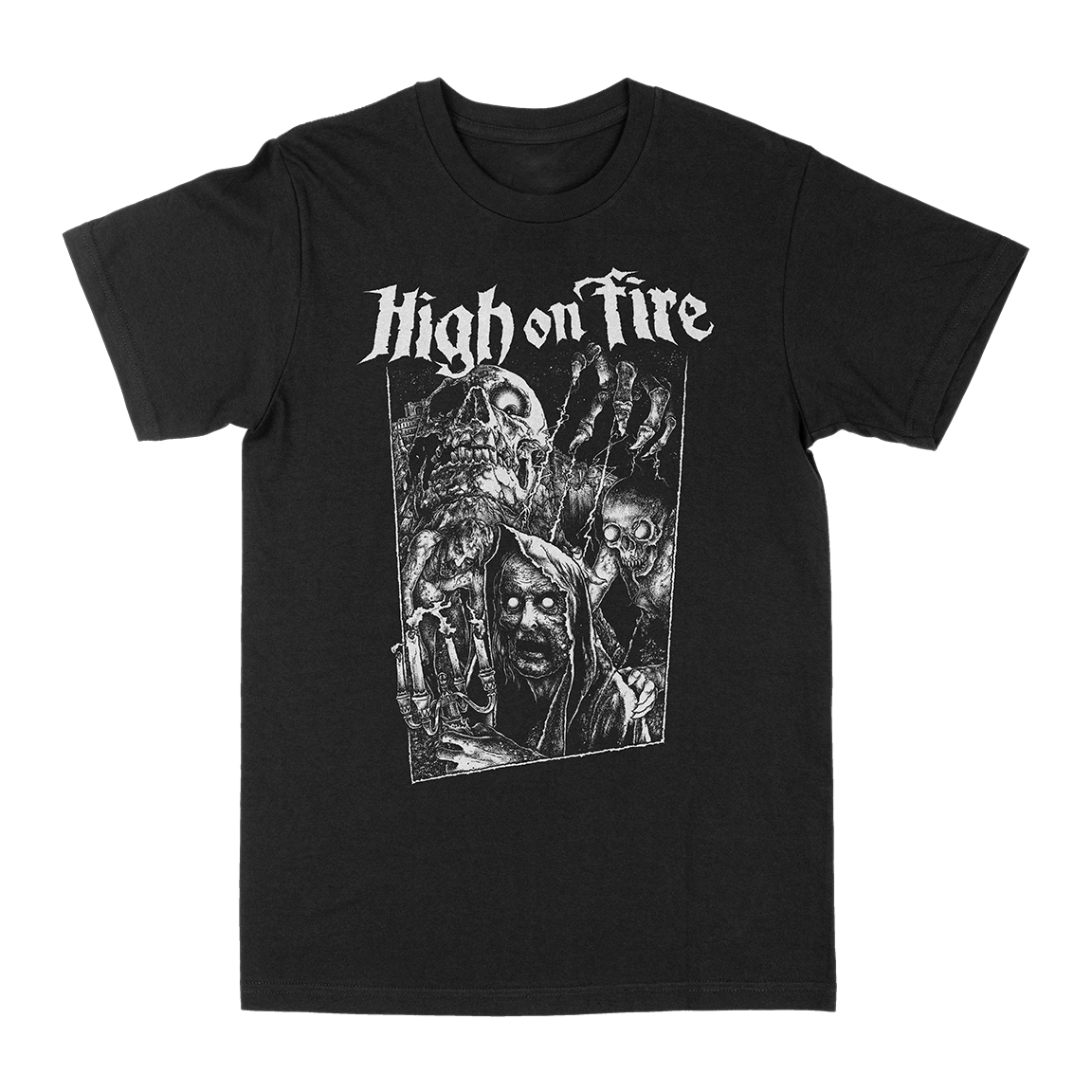 High On Fire “Horror: Tour Edition” Black T-Shirt