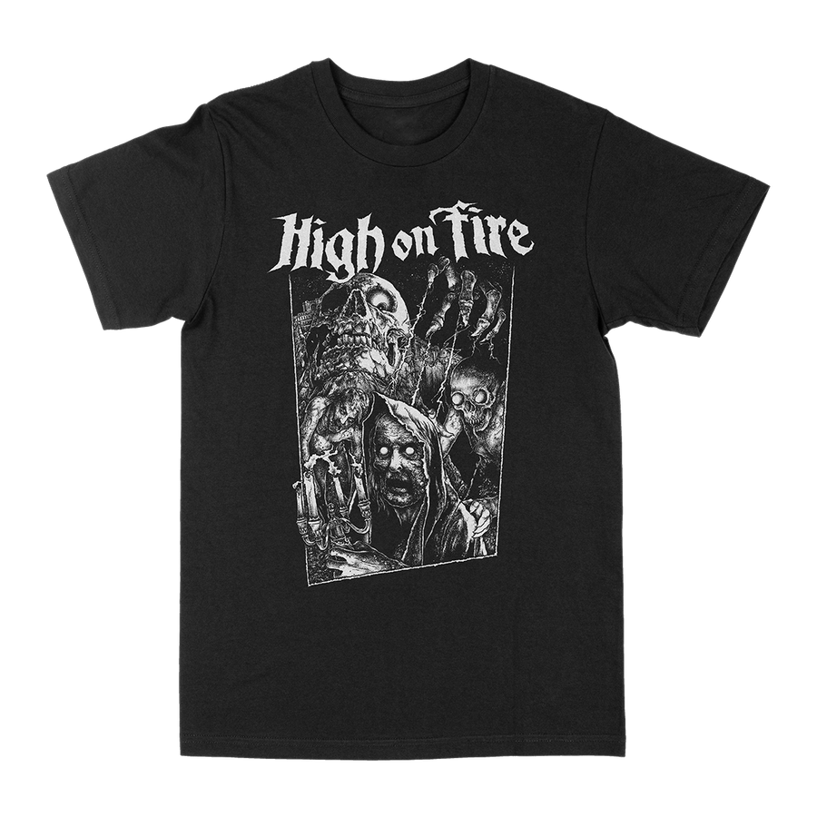 High On Fire βHorror: Tour Editionβ Black T-Shirt