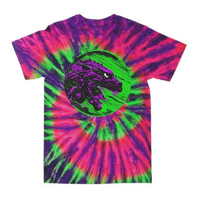 J. Bannon “Destroyer Of Worlds: Purple & Green” Watermelon Ripple Tie-Dye T-Shirt