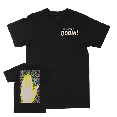 Juan Machado "The Hand Of Doom" Black T-Shirt