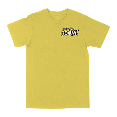 Juan Machado "The Hand Of Doom" Yellow T-Shirt