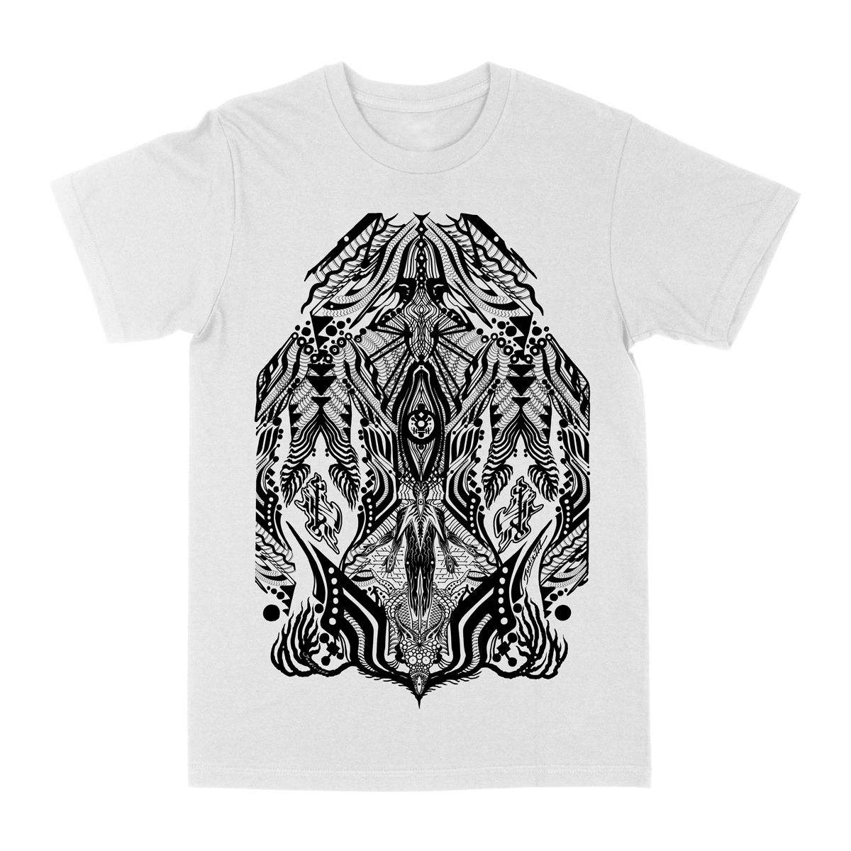 Jondix "Kromaspace" White T-Shirt