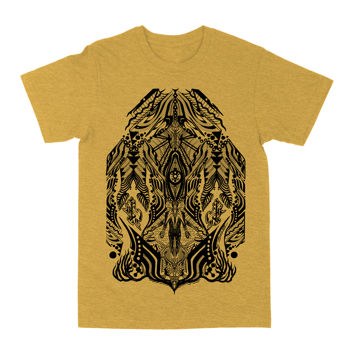 Jondix "Kromaspace" Heather Mellow Yellow T-Shirt