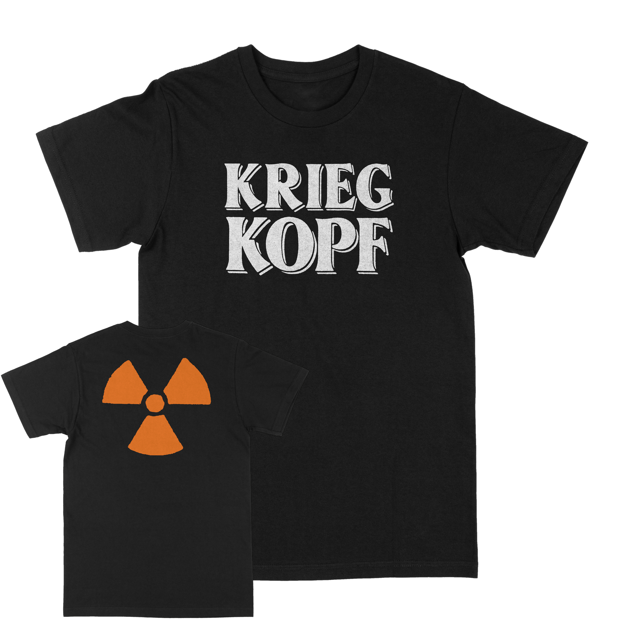Krieg Kopf "Logo" Black T-Shirt