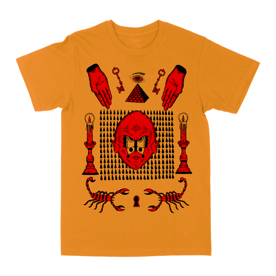 Marvin Nygaard "Butterfly Eyes" Gold T-Shirt