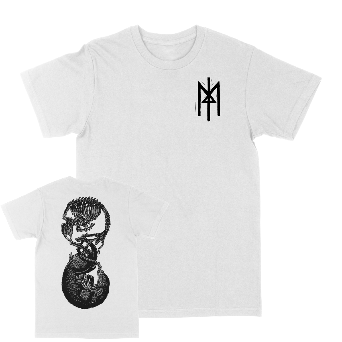Mazatl "El Principio" White T-Shirt