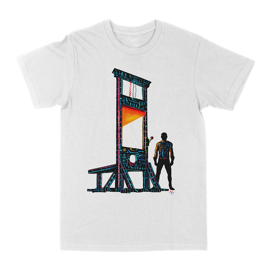 Nick Pyle "Guillotine" White T-Shirt