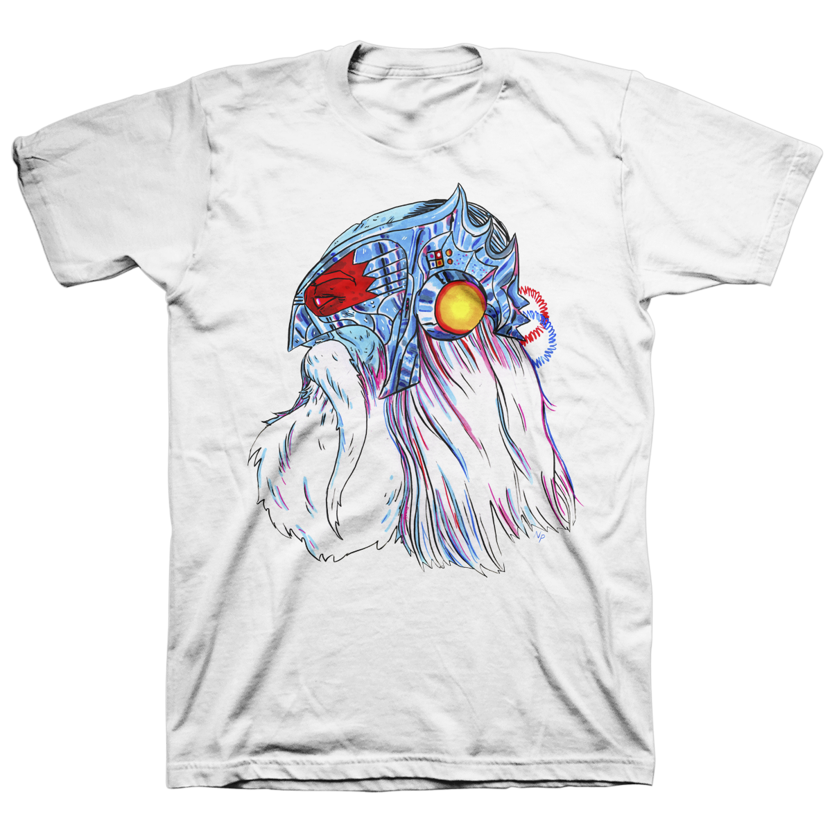 Nick Pyle "Konrad" White T-Shirt