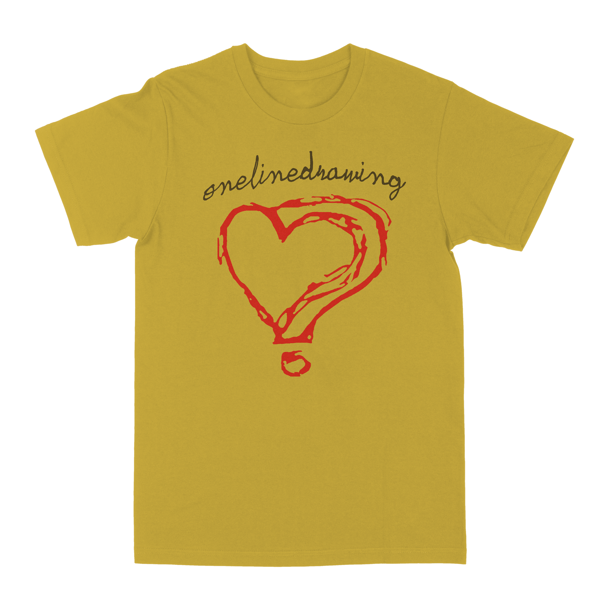 Onelinedrawing "Love Mystery" Ginger T-Shirt